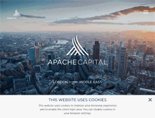 Tablet Screenshot of apachecapital.co.uk